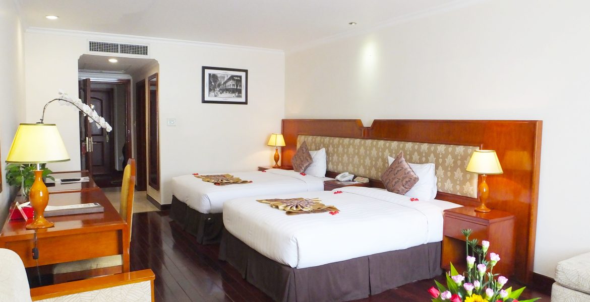 phòng Excutive Deluxe twin sảnh Excutive Wing