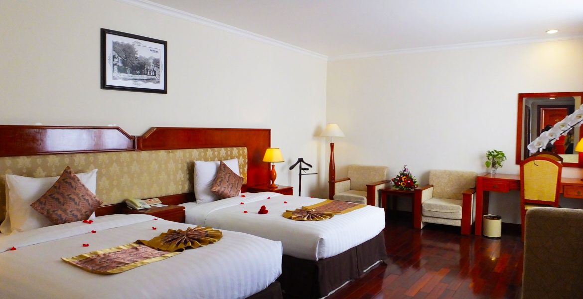 phòng Excutive Deluxe twin sảnh Excutive Wing