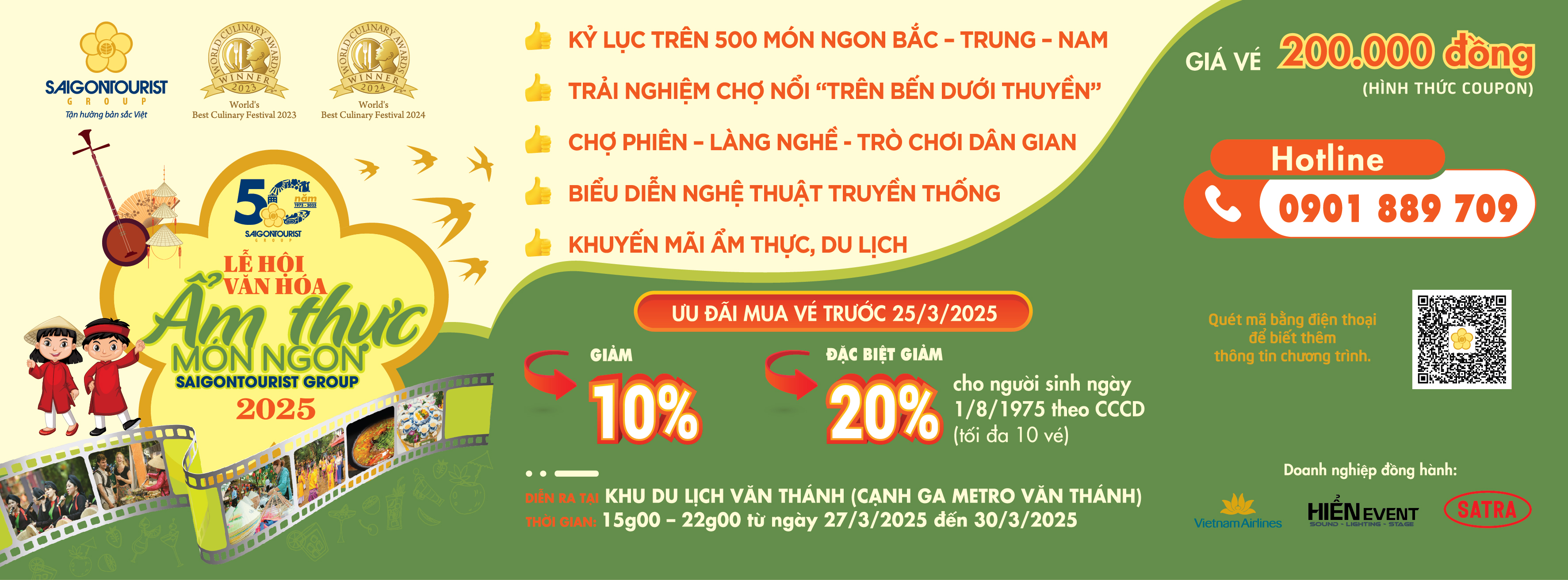 First Hotel - Chào mừng Lễ hội văn hóa Ẩm thực món ngon Saigontourist Group 2024