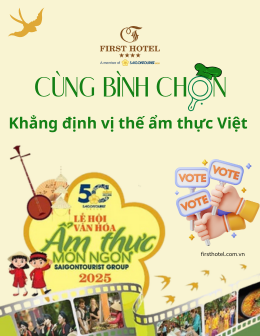 Bình chọn cho Lễ hội Ẩm thực Saigontourist 2025