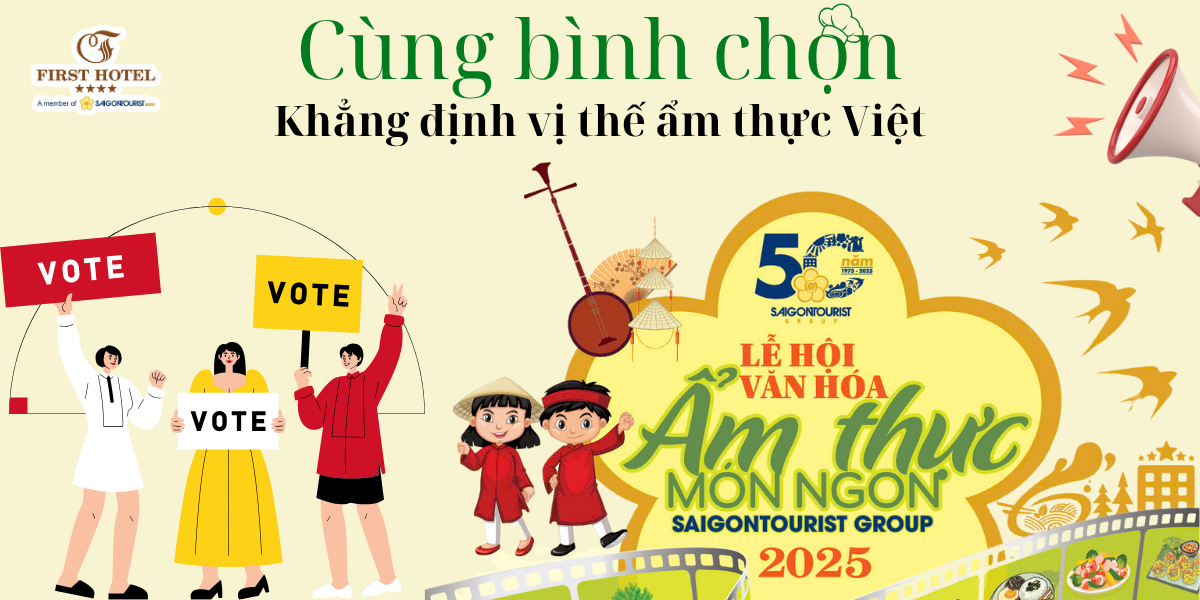 BÌnh chọn lễ hội ẩm thực saigontourist group 2025