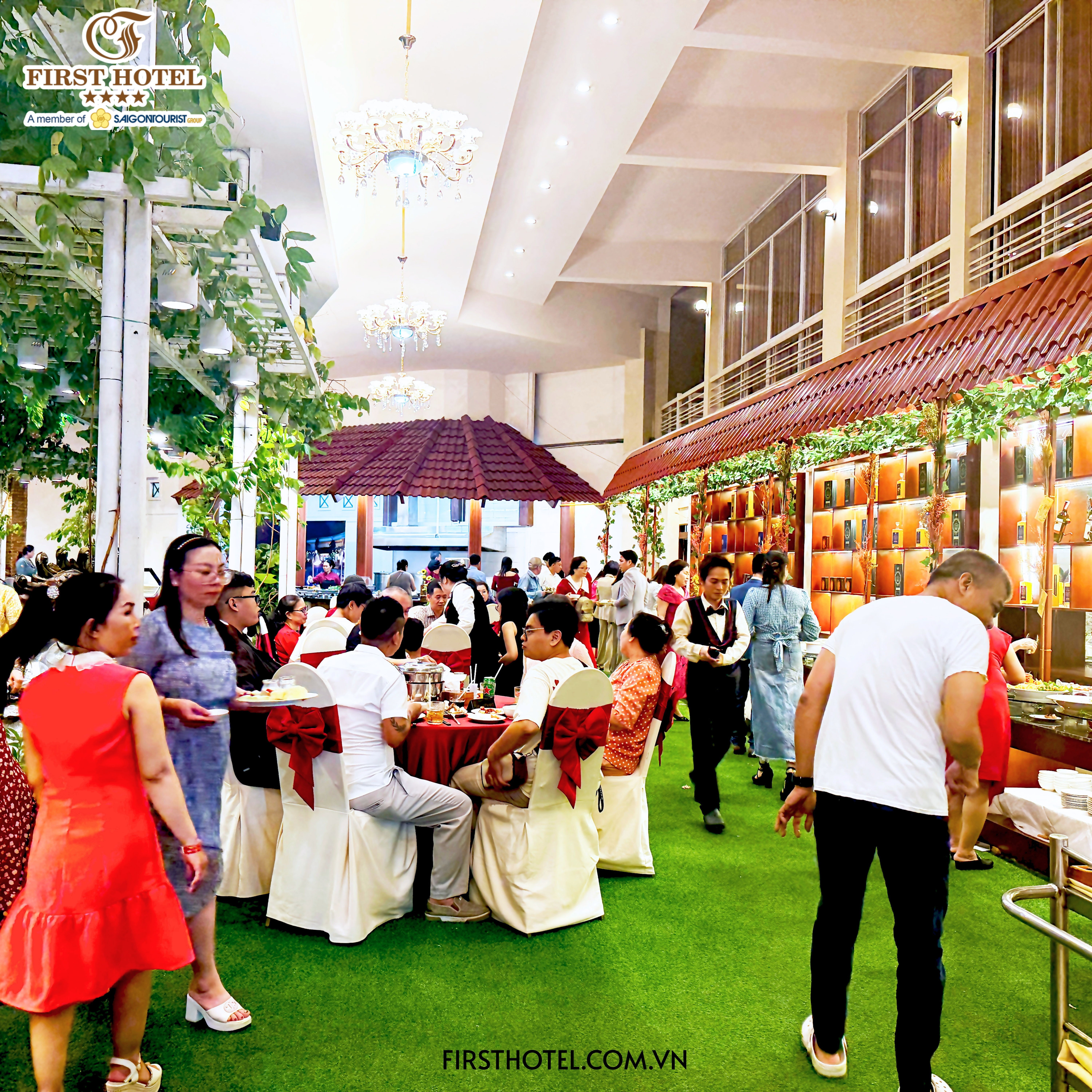 Buffet Hồ Bơi Cuối Tuần Tại Nhà Hàng Hoa Viên – Khách Sạn Đệ Nhất |