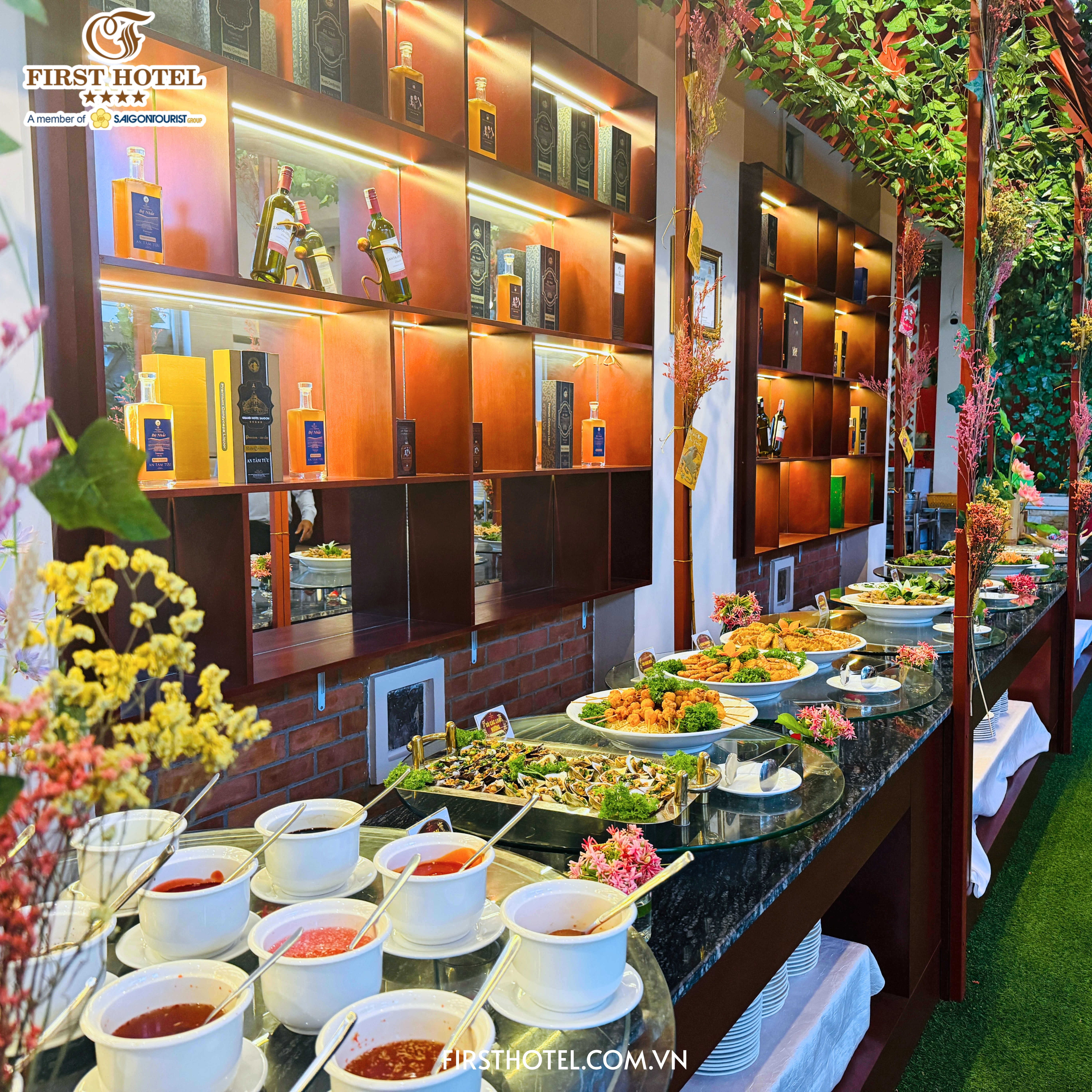 Buffet Hồ Bơi Cuối Tuần Tại Nhà Hàng Hoa Viên – Khách Sạn Đệ Nhất |